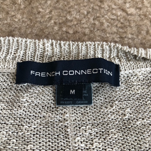 French connection Laila sweater- oatmeal sizeM - Picture 5 of 8